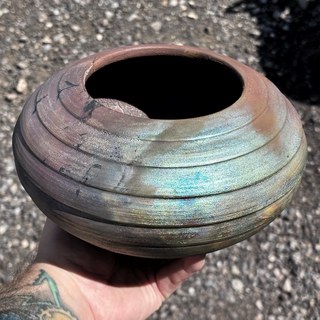 Raku Skull
